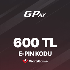 600 TL Gpay Epin Kodu